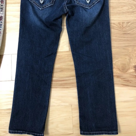 Rock Revival Maisky Easy Crop Jeans Sz 25 - Picture 3 of 7